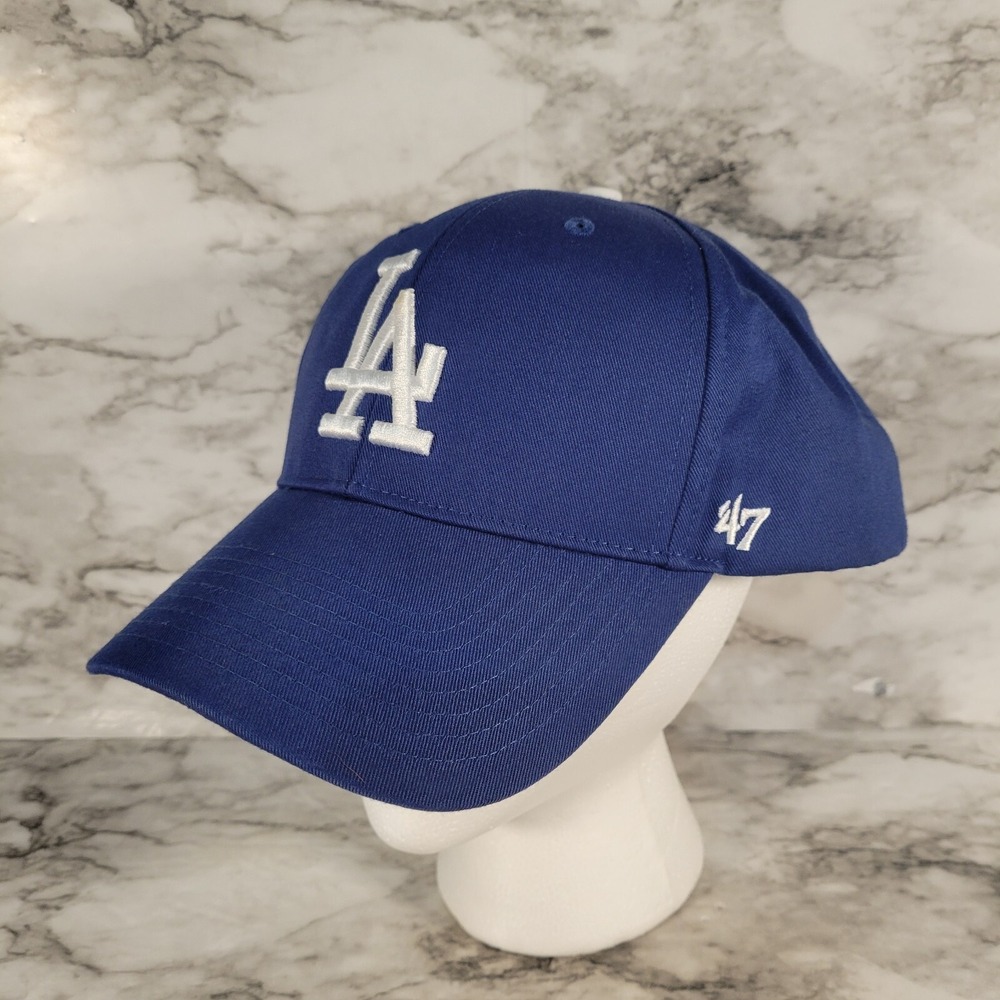 '47 Snapback Los Angeles Dodgers Blue Royal Official MLB Hat OS